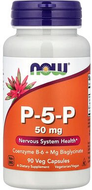 NOW Foods, P-5-P, 90 pflanzliche Kapseln