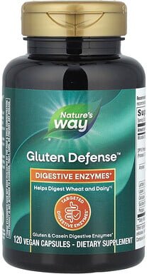 Thumbnail - Nature's Way, Gluten Defense mit DPP IV, 120 vegane Kapseln