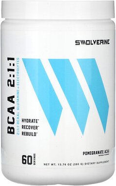 Swolverine, BCAA 2:1:1, Granatapfel-Açaí-Beere, 390 g (13,76 oz.)
