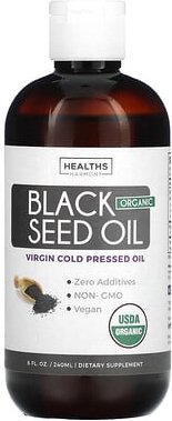 Healths Harmony, Bio-Schwarzkümmelöl, 240 ml (8 fl. oz.)