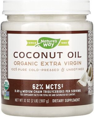 Nature's Way, Bio-Kokosöl, nativ extra, 907 g (32 oz.)