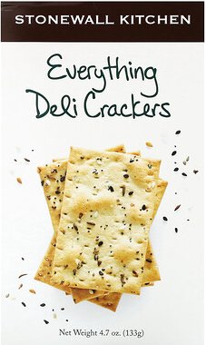 Stonewall Kitchen, Deli Crackers, Everything, Cracker, alles, 133 g (4,7 oz.)