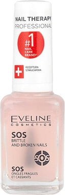 Eveline Cosmetics, SOS Brittle & Broken Nails Multivitamin-Conditioner, 12 ml (0,42 fl. oz.)
