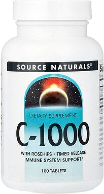 Source Naturals, C-1000, 100 Tabletten