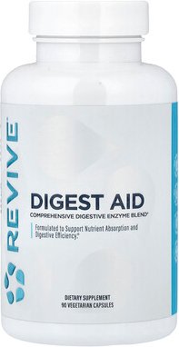 Revive, Digest Aid, Verdauungshilfe, 90 pflanzliche Kapseln