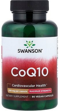 Thumbnail - Swanson, CoQ10, 200 mg, 90 vegane Kapseln