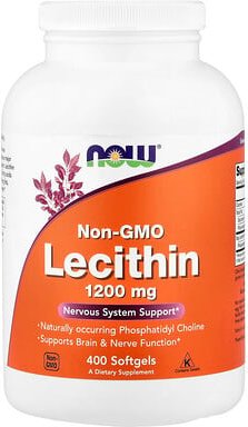 NOW Foods, GMO-freies Lecithin, 400 Weichkapseln
