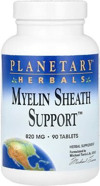 Planetary Herbals, Myelin Sheath Support™, 90 Tabletten
