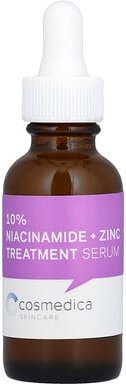 Cosmedica Skincare, 10% Niacinamide + Zinc Treatment Serum, Behandlungsserum mit 10% Niacinamid + Zink, 30 ml (1 oz.)