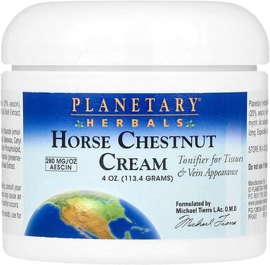 Planetary Herbals, Rosskastaniencreme, 113,4 g (4 oz.)
