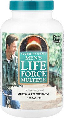 Source Naturals, Men's Life Force Multiple, 180 Tabletten