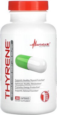 Metabolic Nutrition, Thyren, Metabolic Damage Weight Loss Solution, 30 Kapseln