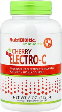 NutriBiotic, Immunity, Cherry Electro-C Powder, 227 g (8 oz.)