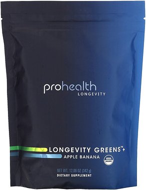 ProHealth Longevity, Longevity Greens +, Longevity Greens +, Apfel-Banane, 342 g (12,06 oz.)