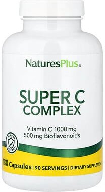 Thumbnail - NaturesPlus, Super C Complex, C-Komplex, 180 Kapseln