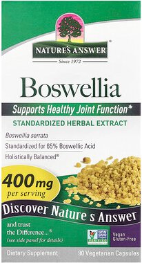 Nature's Answer, Boswellia, Weihrauch, 400 mg, 90 pflanzliche Kapseln