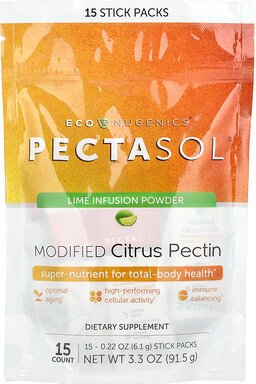 Econugenics, PectaSol® Modifiziertes Zitruspektin, 15 Sticks, je 6,1 g (0,22 oz.).