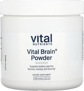 Vital Nutrients, Vital Brain Powder, 150 g (5,3 oz.)