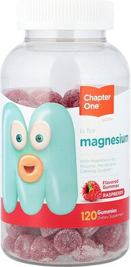 Chapter One, Magnesium Gummies, Raspberry, Magnesium-Fruchtgummis, Himbeere, 120 Fruchtgummis