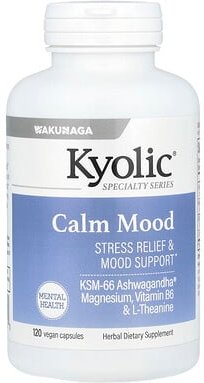 Thumbnail - Kyolic, Specialty Series, Calm Mood, beruhigende Stimmung, 120 vegane Kapseln