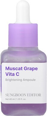 Sungboon Editor, Muscat Grape Vita C, Brightening Ampoule, aufhellende Ampulle, 40 ml (1,35 fl. oz.)