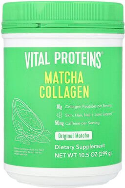 Vital Proteins, Matcha Collagen, Original Matcha, Kollagen, Original Matcha, 299 g (10,5 oz.)