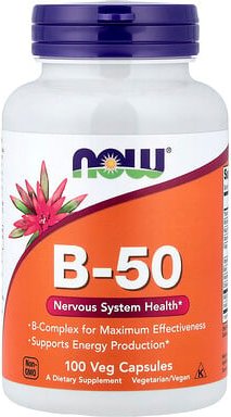 NOW Foods, B-50, 100 vegetarische Kapseln