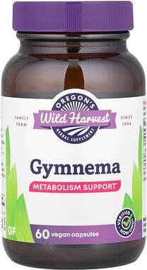 Oregon's Wild Harvest, Gymnema, 60 vegane Kapseln