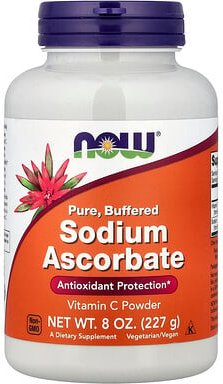 NOW Foods, Natriumascorbatpulver, 227 g (8 oz.)