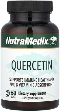 Thumbnail - NutraMedix, Quercetin, 120 pflanzliche Kapseln (250 mg pro Kapsel)