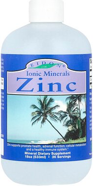 Eidon Ionic Minerals, Zinc, Zink, 533 ml (18 oz.) (7,5 mg pro Portion)