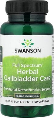 Thumbnail - Swanson, Full Spectrum™ Herbal Gallbladder Care, pflanzliche Gallenblasenpflege, 60 Kapseln