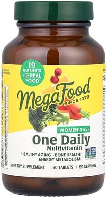 Thumbnail - MegaFood, Women's 55+, One Daily Multivitamin, Multivitamin für Frauen ab 55, 60 Tabletten