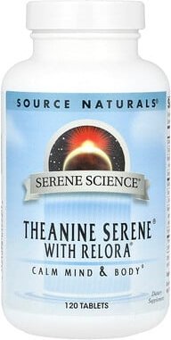 Thumbnail - Source Naturals, Serene Science®, Theanine Serene® With Relora®, 120 Tabletten