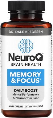 Thumbnail - LifeSeasons, NeuroQ Brain Health, 60 pflanzliche Kapseln