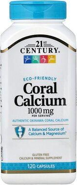 21st Century, Coral Calcium, 120 Kapseln