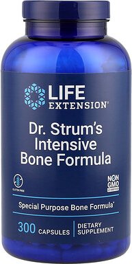 Life Extension, Dr. Strum's Intensive Bone Formula, 300 Kapseln