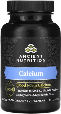 Ancient Nutrition, Calcium, 90 Kapseln