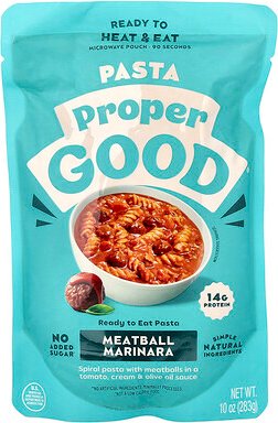 Proper Good, Ready to Eat Pasta, Fleischbällchen-Marinara, 283 g (10 oz.)