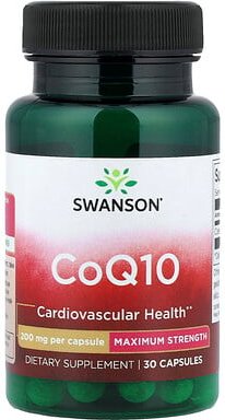 Thumbnail - Swanson, CoQ10, CoQ10, 200 mg, 30 Kapseln