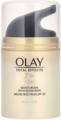 Olay, Total Impacts, 7-in-One Moisturizer with Sunscreen, 7-in-One-Feuchtigkeitspflege mit Sonnenschutz, LSF 30, 50 ml (...