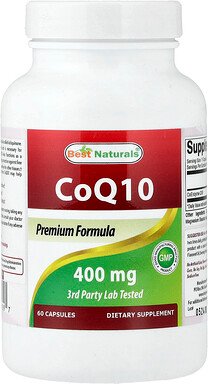 Best Naturals, CoQ10, 400 mg, 60 Kapseln