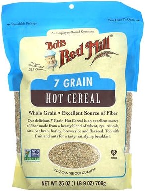 Bob's Red Mill, Heißes Müsli mit 7 Körnern, 709 g (1 lb. und 9 oz.)