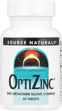 Source Naturals, OptiZinc®, 60 Tabletten