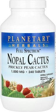 Planetary Herbals, Full Spectrum™ Nopal Kaktus, 240 Tabletten