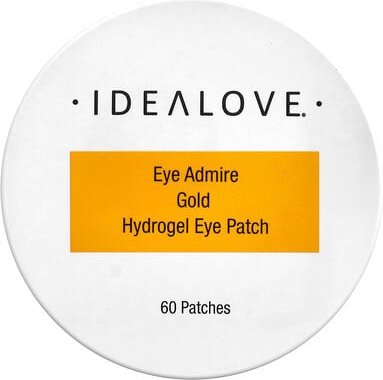 Idealove, Eye Admire Gold Hydrogel Eye Patches, Hydrogel-Augenpads, 60 Pads