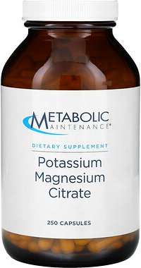 Metabolic Maintenance, Kalium-Magnesium-Citrat, 250 Kapseln