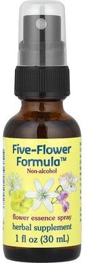 Flower Essence Services, Five-Flower Formula™, Flower Essence Spray, Blütenessenz-Spray, alkoholfrei, 30 ml (1 fl. oz.)