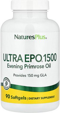 NaturesPlus, Ultra EPO® 1500, Nachtkerzenöl, 90 Weichkapseln