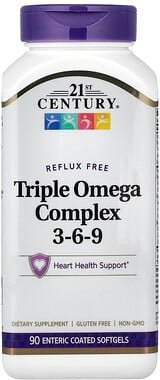 21st Century, Dreifach Omega Complex 3-6-9, 90 enterisch beschichtete Weichgelee